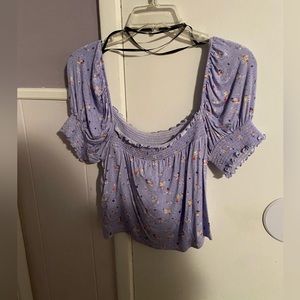 Purple floral shirt 💜🌸🌷